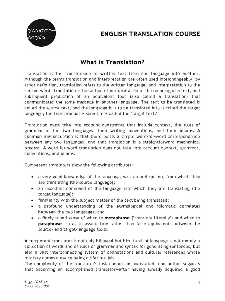 1-w1a-what-is-translation-ref-pdf-translations-idiom