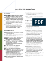 Glossary of Key Data Analysis Terms - 2