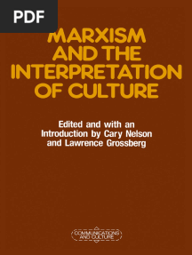 NELSON, Cary & GROSSBERG, Lawrence (Ed.) - Marxism and The Interpretation of Culture