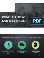 0408 What To Do at Lab Meetings