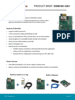 DWM1001-DEV Product Brief