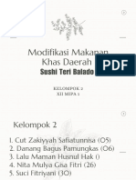 Pkwu Sushi Teri Balado (Kelompok 2 - XII MIPA 1)