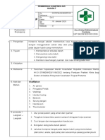 Pemberian Kompres Air Hangat