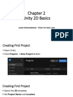 Chapter 2 - Unity 2d Basics