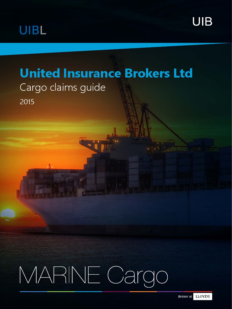 Marine Cargo Claims Guide 2015 PDF Private Law Business Law