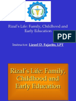 Topic 3 Rizals Life Family Childhood and Early Education 1