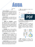 Água - Bioquímica Geral