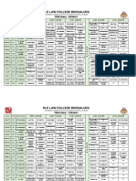 TimeTable For Odd 2023-24