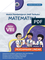 Matematika Kelas VIII Modul 3