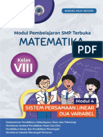 Matematika Kelas VIII Modul 4