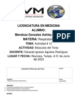 Licenciatura en Medicina Alumno: Mendoza Gonzalez Ashley Naomy MATERIA: Respiratorio