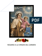 Rosario A La Virgen Del Carmen