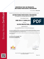 Certificado Producto Portatil FR 05 22