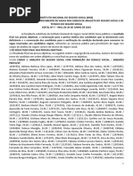 ED 7 2015 INSS - Resultado Final Da Objetiva - SC | PDF
