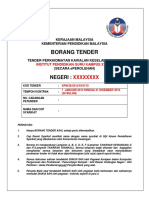 Borang Tender