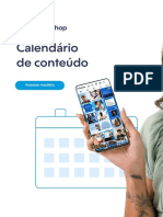 Calendario de Conteudo Redes Sociais