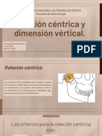 Relacion Centrica y Dimensión Vértical