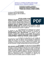 Coescrito Incopetencia Por Declinatoria Arturo Gomez