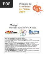 OBF2007 1Fase 1&2serie Prova1