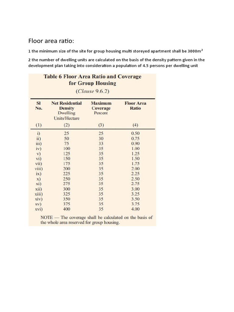 NBC Guidelines for Group Housing Standards | PDF | Stairs | Buildings ...