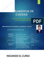 I Sesión Herramientas de Calidad (UTP)
