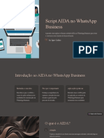 Script AIDA No WhatsApp Business