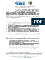 Formato de Autorizacion de Tratamiento de Datos - Héctor Mejía