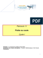 Parcours 11. Flotte Ou Coule. Cycle I