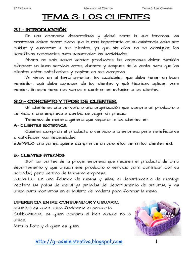 Características del Cliente Racional | PDF | Cliente | Producto (Negocio)