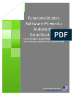 Funcionalidades Software Preventa Gotelgestnet