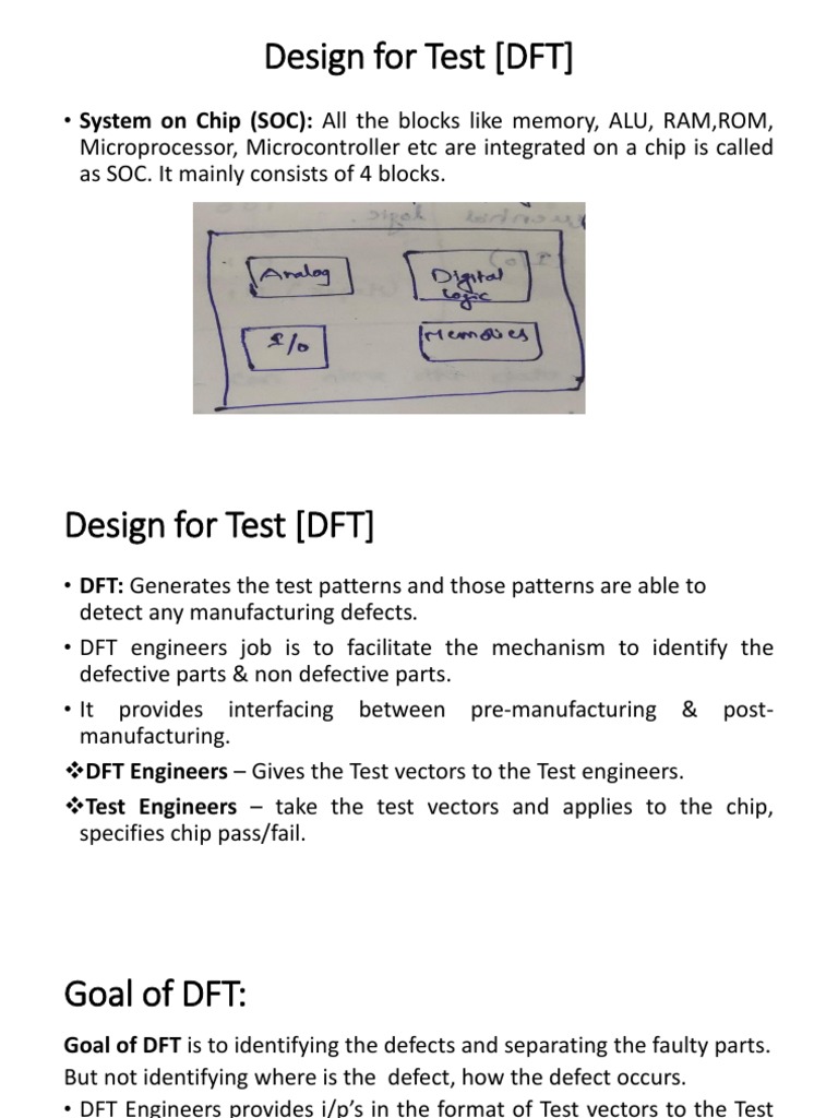 DFT Techniques for Semiconductor Testing | PDF | Integrated Circuit ...