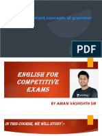 Part6 Important Concepts of Grammar With PYQs With Anno