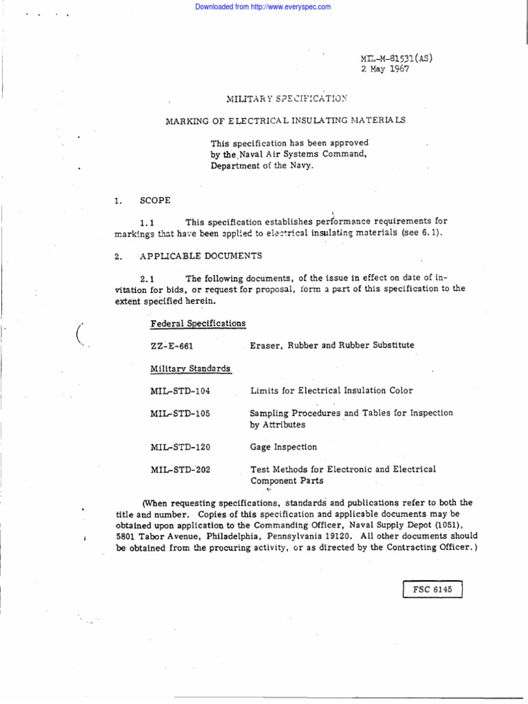 Marking Requirements for Insulating Materials | PDF