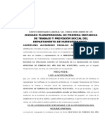 Apelación Por No Acceder A La Enmienda de Procedimiento 99