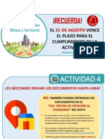 Comunicados Actividad 4