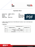 Beee 4 Practical (LVDT)