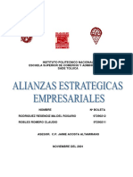 Alianzas Estrategicas. U Finanzas Internacionales.