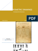 Week 7-9 The Body - Anthropometric Drawings 2023