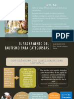 EL BAUTISMO PARA CATEQUISTAS (Proyecto)