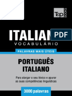 Resumo Vocabulario Portugues Italiano 3000 Palavras Mais Uteis 1a83