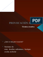 PROVOCACIÓN AL AZAR - S