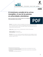 El Tratamiento Contable de Los Activos Intangibles, El Caso de Las Patentes en Universidades Colombianas