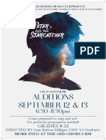PTSC Audition Poster