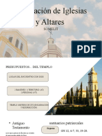 Dedicación de Iglesias y Altares.