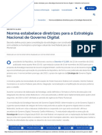 +BRASIL. 2022.11.23 - Decreto 11260 Prorroga EGD Até 12.2023 e Abre Prazo para Proposta de ENGD