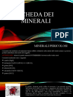 Scheda Dei Minerali