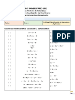 Practica 1 - Simplifcación de Expresiones Algébraicas - 2