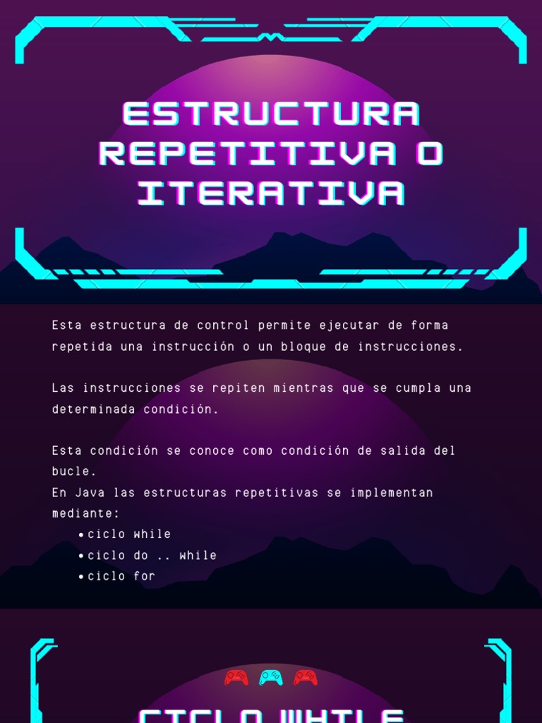 Estructuras de control en java pdf