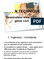 Passeport Info - Présentation Dessinateur-trice Génie Civil