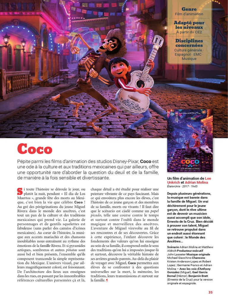 Coco : Ode à la culture mexicaine | PDF